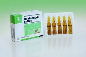 ГЕНТАМИЦИНА СУЛЬФАТ раствор для инъекций 2мл 80мг/2мл N10