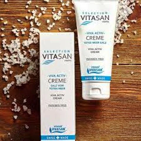 Крем Вива Актив из соли Мертвого моря Vivasan, Швейцария