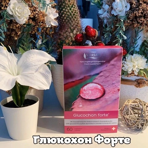 Глюкохон Форте для восстановления суставов Vivasan Швейцария