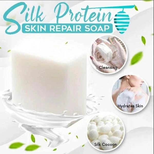 Фиброиновое мыло из козьего молока Befuman Silk Protein Skin Repair Soap