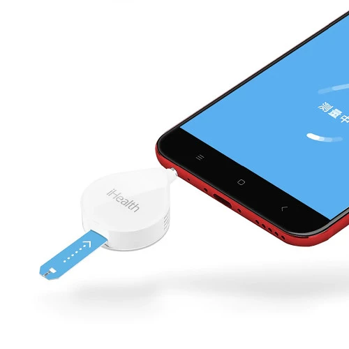Izmeritel saxara v krovi Glyukometr Xiaomi Mi iHealth BG1
