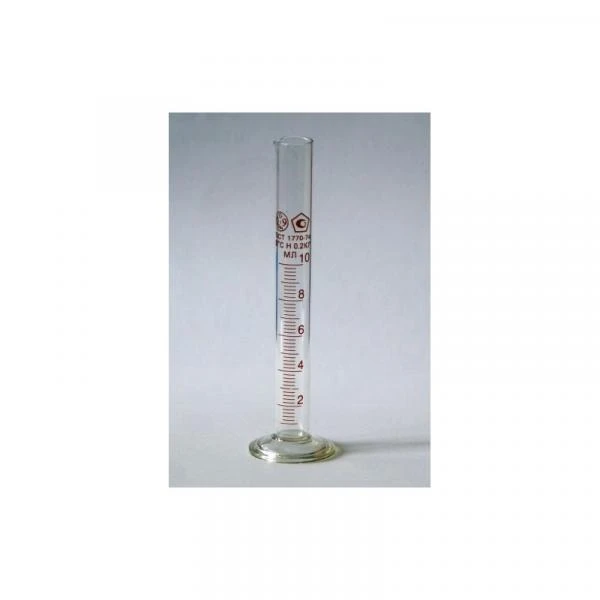 Silindr 1-10-2 s nosika s stekl podstavkoy