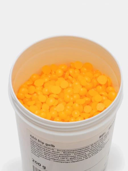 Погружной воск GEO-DIP dipping wax yellow 200 g