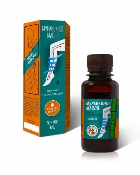 Muravinoe maslo dlya nog oxlajdayushiy