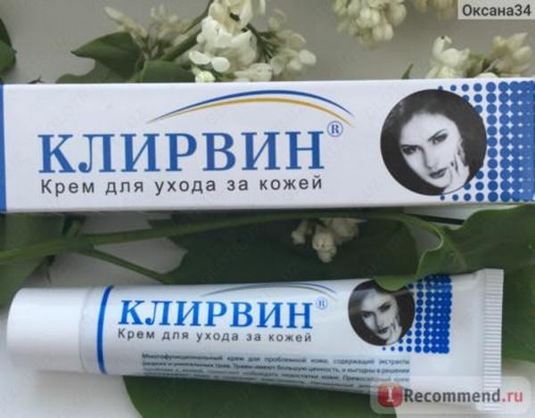 Klirvin krem ot prishey i shramov