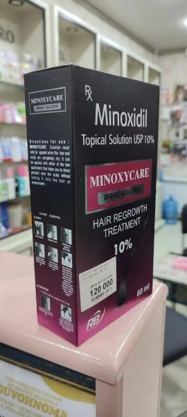 Средство для роста волос Minoxycare Minoxidil 10%