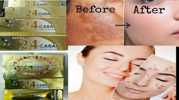 Davolovchi krem Derma 24 Carat (Teri kasalliklari uchun)