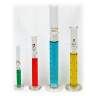 Silindr s deleniem na steklyannoy osnove s nosikom 250 ml