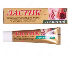 Крем от растяжек ластик