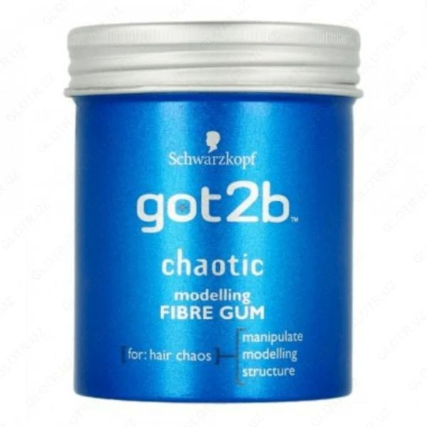 Pasta dlya ukladki volos - Got2b Chaotic Modelling FIBRE GUM