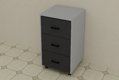 Rolling shkafi 450 * 550 * 750 mm