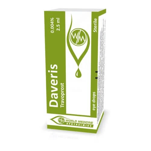 DAVERIS ko'z tomchilari 2,5ml 0,004% N1
