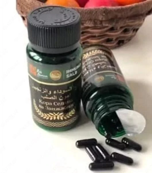 As sunna qora sedana va zanjabil kapsulalari 99 dona