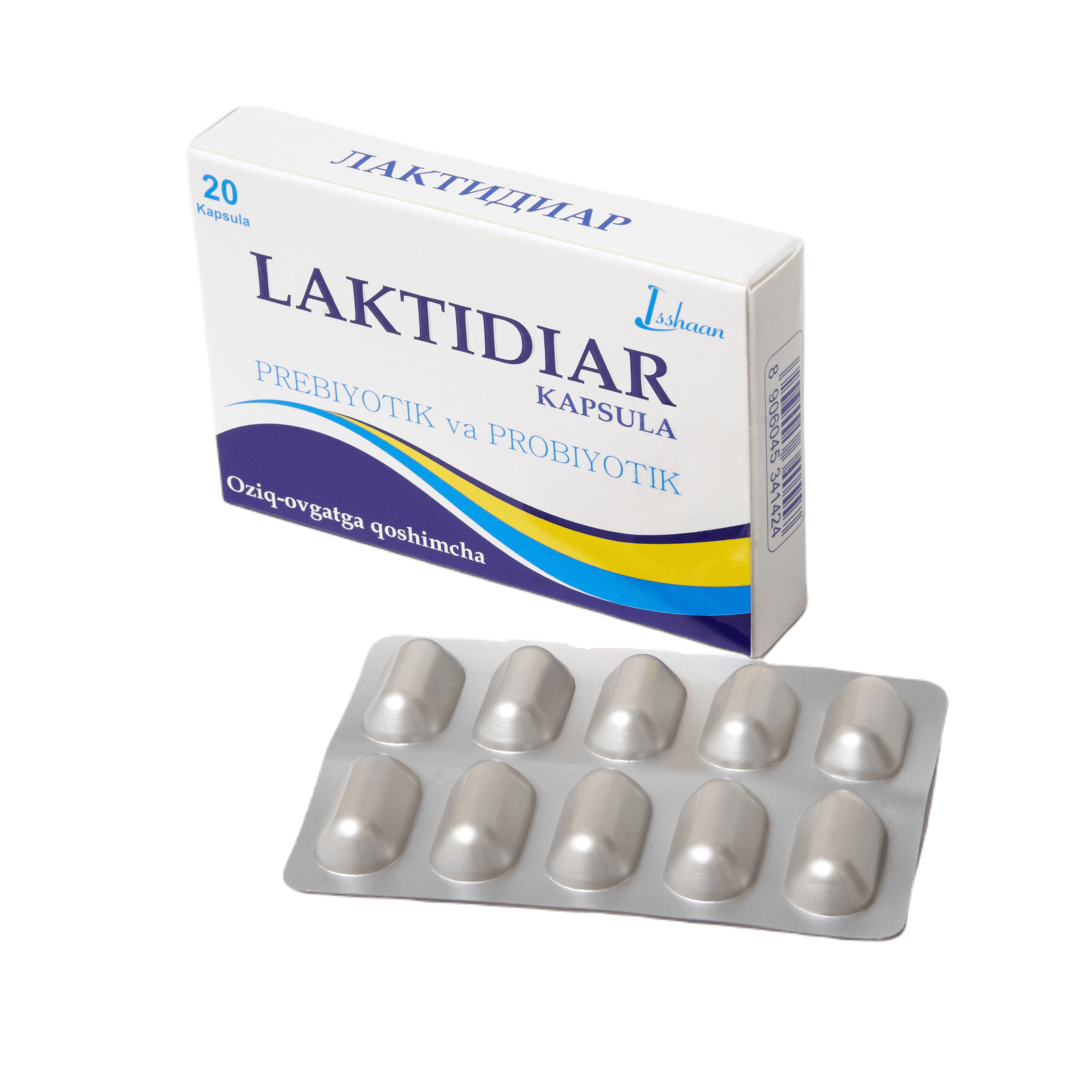 LAKTIDIAR kapsulalar N20