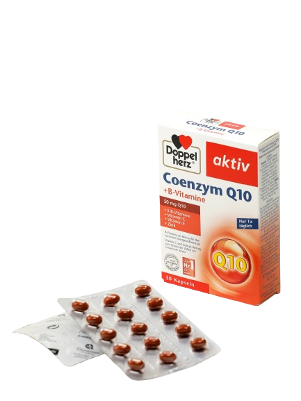 DOPPELGERS AKTIV KOENZIM Q10+VITAMINI GRUPPI V kapsulalar  N30