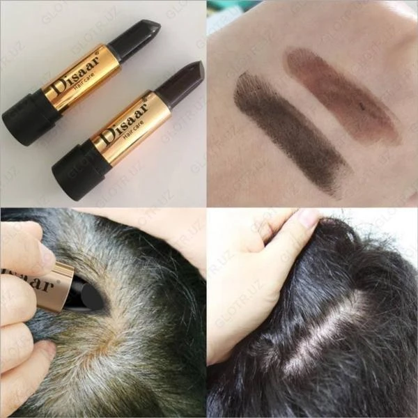 Стойкая натуральная растительная портативная цветная ручка для волос - Disaar