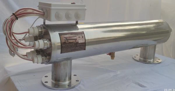 Bakterisidnaya ustanovka dlya ultrafioletovogo obezzarajivaniya vodi – 35 m³/chas (630Vt)