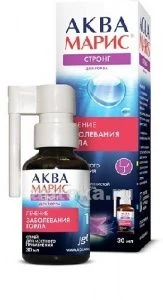 АКВА МАРИС СТРОНГ спрей для горла 30мл