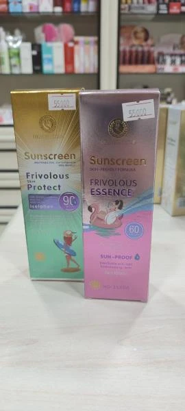 Солнцезащитный крем с абсолютной защитой Sunscreen Frivolous Essence SPF 60, 100 мл