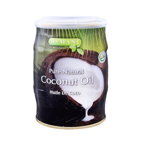 Maslo HEMANI Kokosovoe v jestyanoy banke