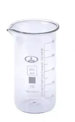 Стеклянный стакан высокий В-1-250 ТС (250 мл)