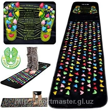Massajniy kovrik dlya nog (vzroslim i detyam)