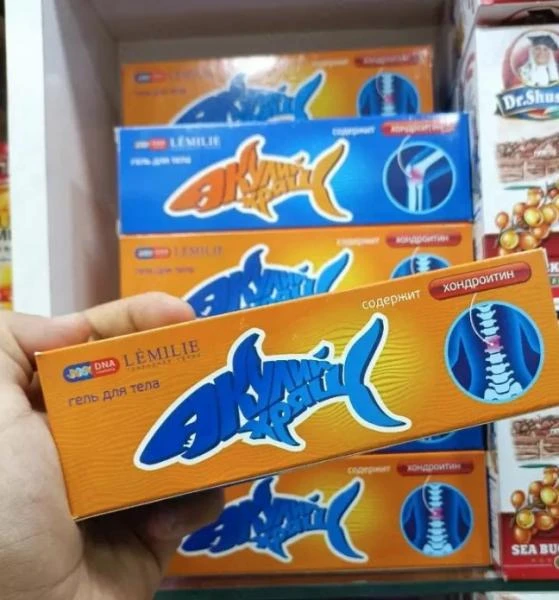 Гель для тела с хондроитином Акулий Хрящ