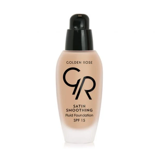 Тональный крем satin smoothing fluid foundation №27 -spf15 3368 Golden Rose