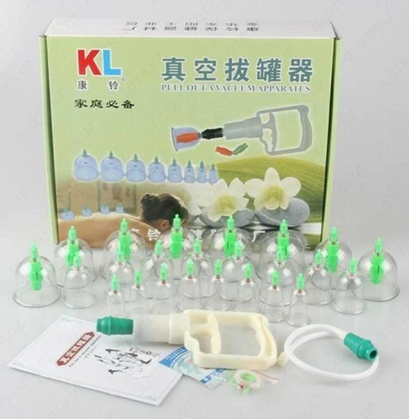 Набор вакуумных банок для хиджамы 24 шт.