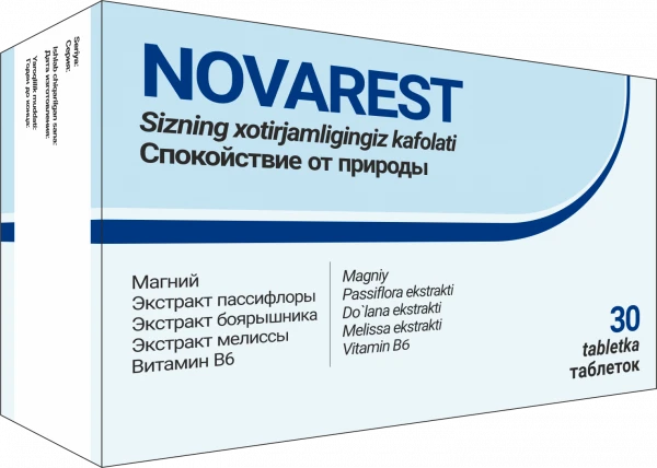 NOVAREST tabletkalari N30