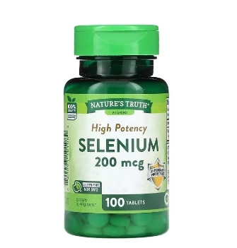 Tabiat haqiqati yuqori quvvatli selen, 200 mkg, 100 tabletka