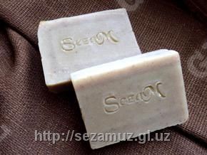 Твердое мыло-шампунь от SEZAM