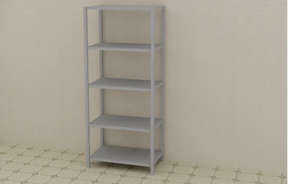 Стеллаж металический 900*600*2000 мм, модель 1