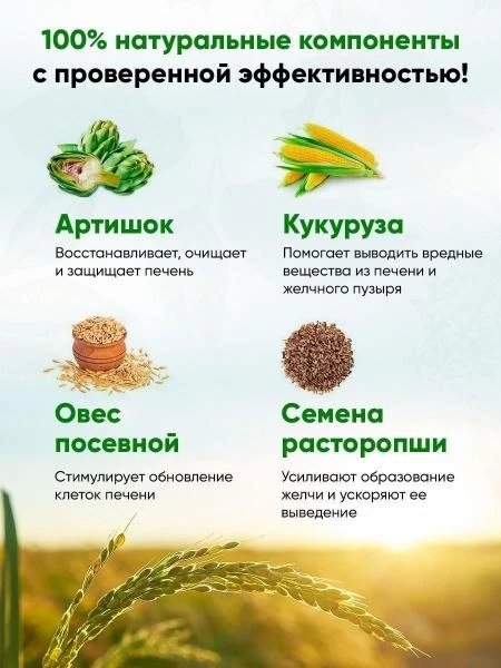 Jigarni tozalash va tiklash uchun Gepaklin