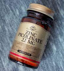 Sink pikolinat Solgar Zinc Picolinate 22mg (100 sht.)