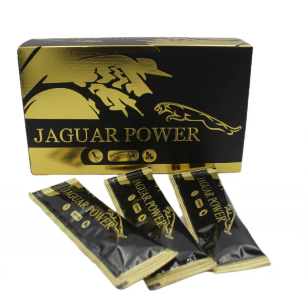 Jaguar Power-kuchli erkak kuchini qo'llab-quvvatlash