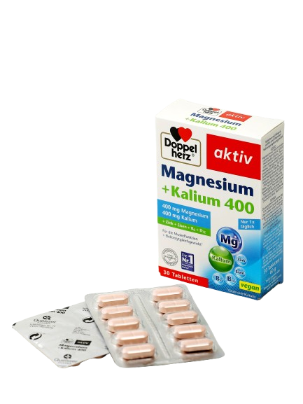 DOPPELGERS AKTIV MAGNIY+KALIY 400 tabletkalari N30