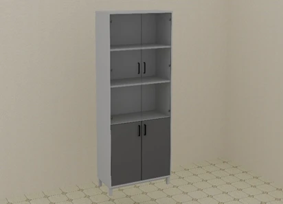 Шкаф лабораторный 800*400*2000 мм