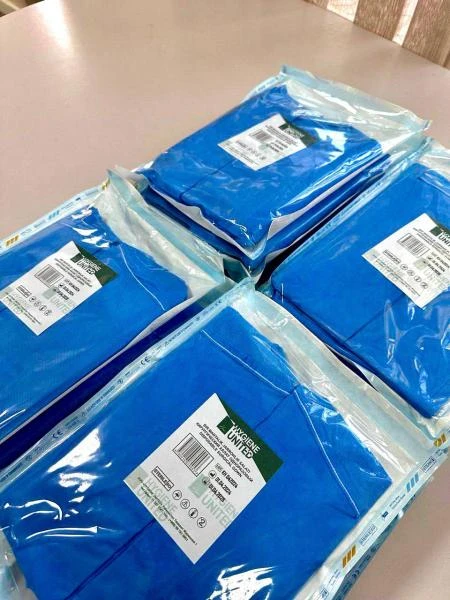 Хирургический халат стерильный, одноразовый