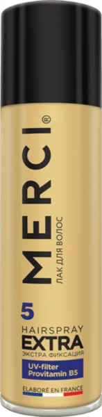 Lak dlya volos, 150ml - Merci Extra