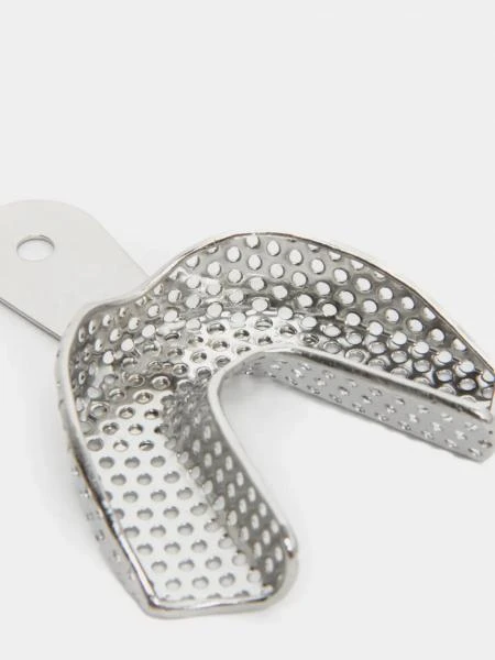 Slepochnie lojki iz nerjaveyushiy stali Impression tray from Stainless steel (2 pcs) size L