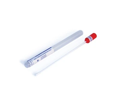 Пробирка пластиковая без питательной среды с зонд-тампоном размер 150х13 мм