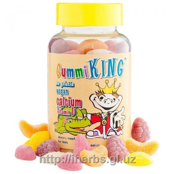 Gummi King, Kalsiy s vitaminom D dlya detey