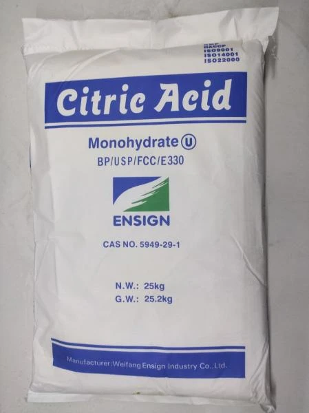 Limonnaya kislota (monogidrat) (citric acid monohydrate) E330