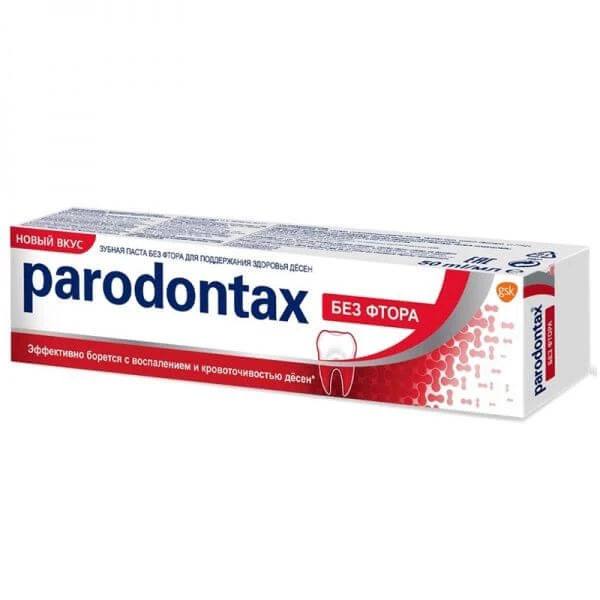 PARADONTAX BEZ FTORA zubnaya pasta 75ml
