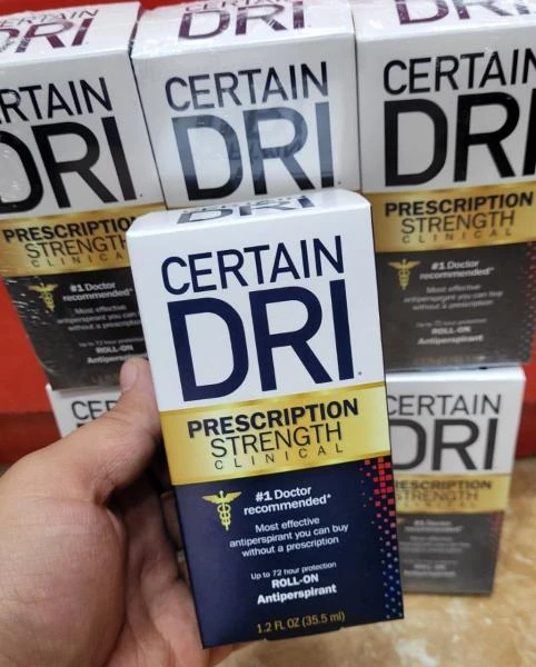 Antiperspirant ot povishennogo potootdeleniya Certain Dri