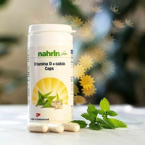 kapsulalar  Vitamin D3 + Kalsiy Swiss Nahrin, Shveysariya