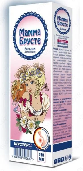 Доктор Шустер бальзам Мамма-Брусте Mamma-Bruste