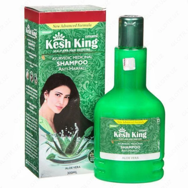 Ayurvedicheskiy lechebniy shampun protiv vipadeniya volos Kesh King (200 ml)