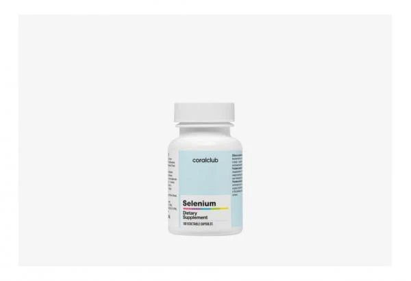 Антиоксидант Coral Club Selen 100 растительных капсул